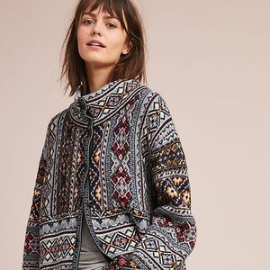 Anthropologie Aldomartins Oslo Sweater Coat Size M